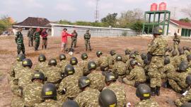 TNI Berbakti, Mendukung Pertanian di Kalurahan Grogol